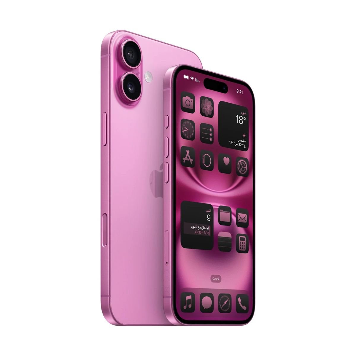 صورة آيفون 16 برو من الأمام مع شاشة Super Retina XDR الجديدة في 2025