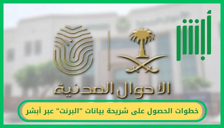   خطوات الحصول على شريحة بيانات البرنت 