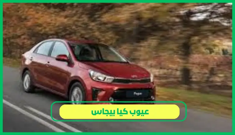 عيوب كيا بيجاس