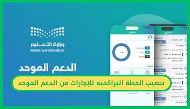 تنصيب الخطة التراكمية للإجازات من الدعم الموحد